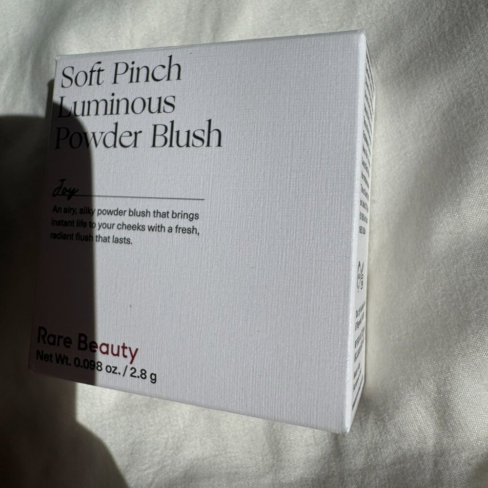 RARE Beauty Soft Pinch Luminous Powder Blush - Joy, Muted Peach Color - Picture 16 of 16